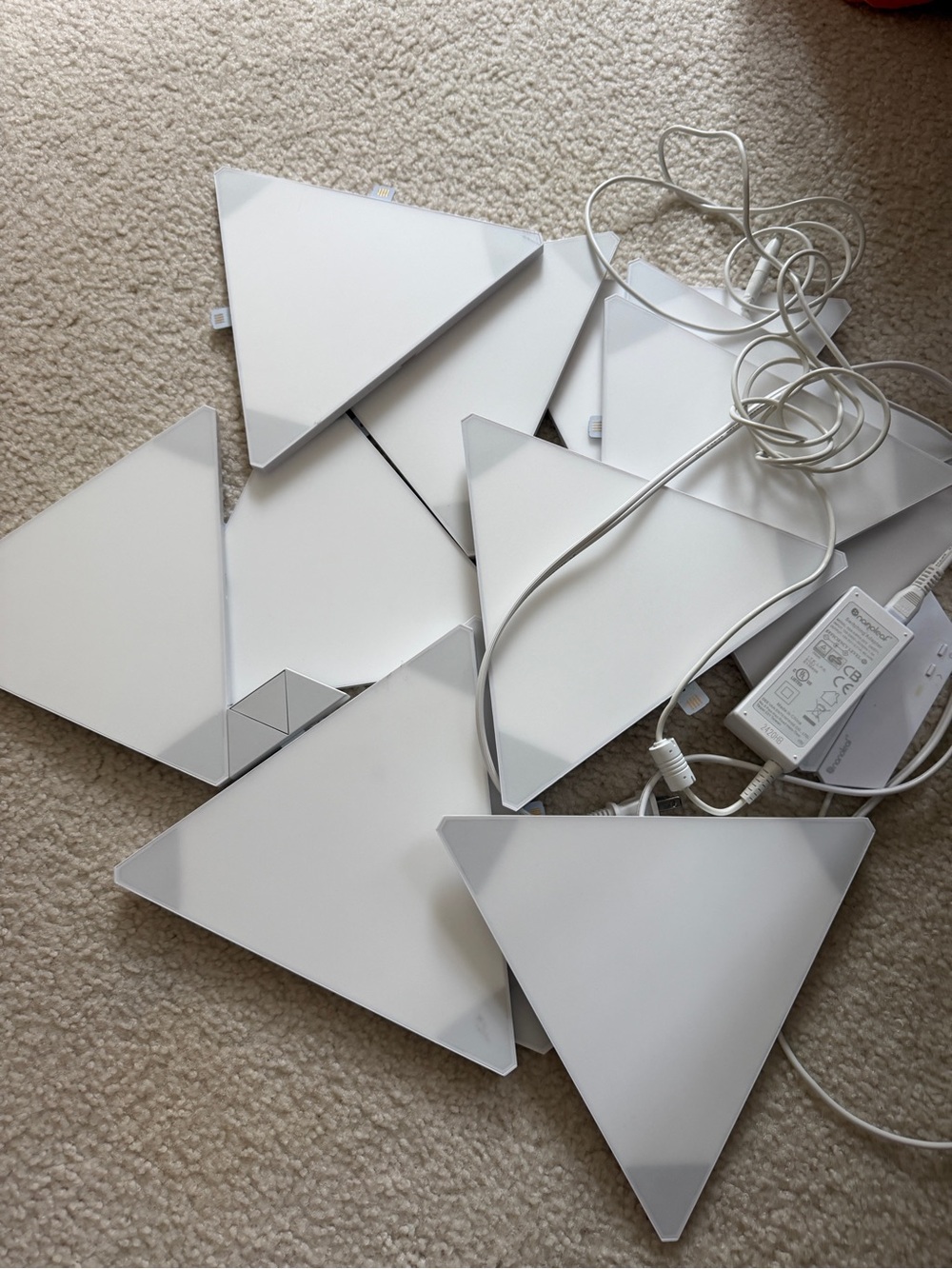 Nanoleaf Triangular Modular LED Light Panels - White
